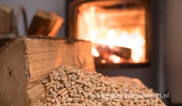 Pellet kachel laten vegen